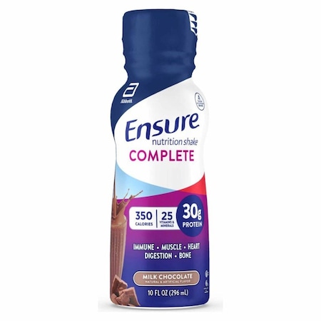 Ensure Complete Oral Supplement Milk Chocolate Flavor Liquid 10 oz. Bottle 68056